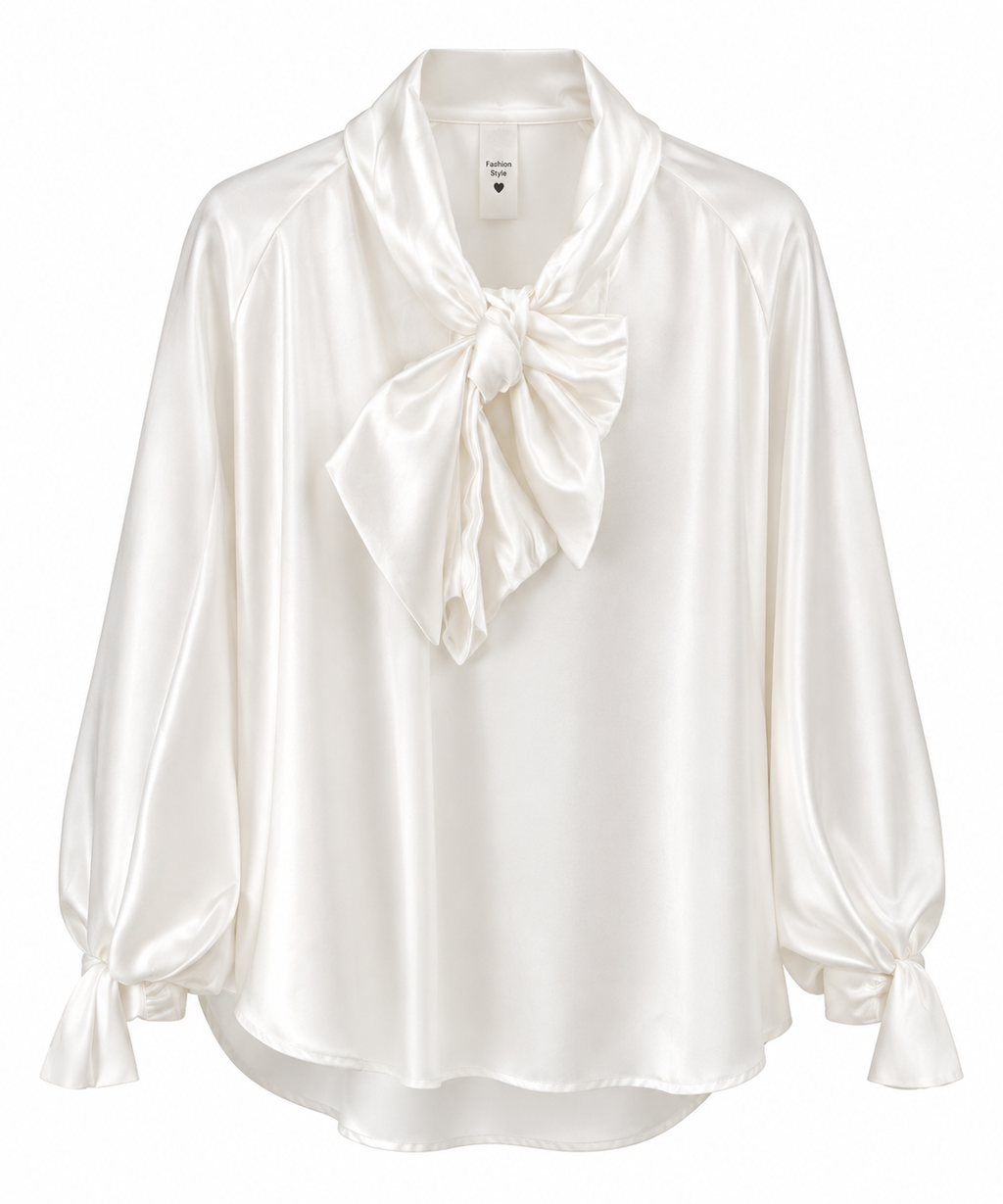 Camisa lazada blanca