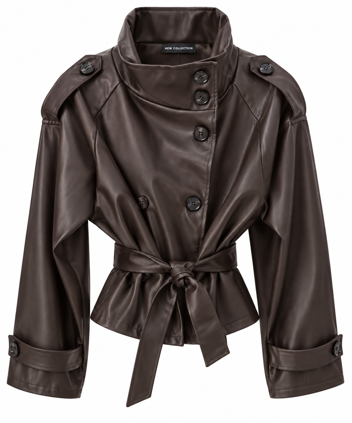 Gabardina crop brown