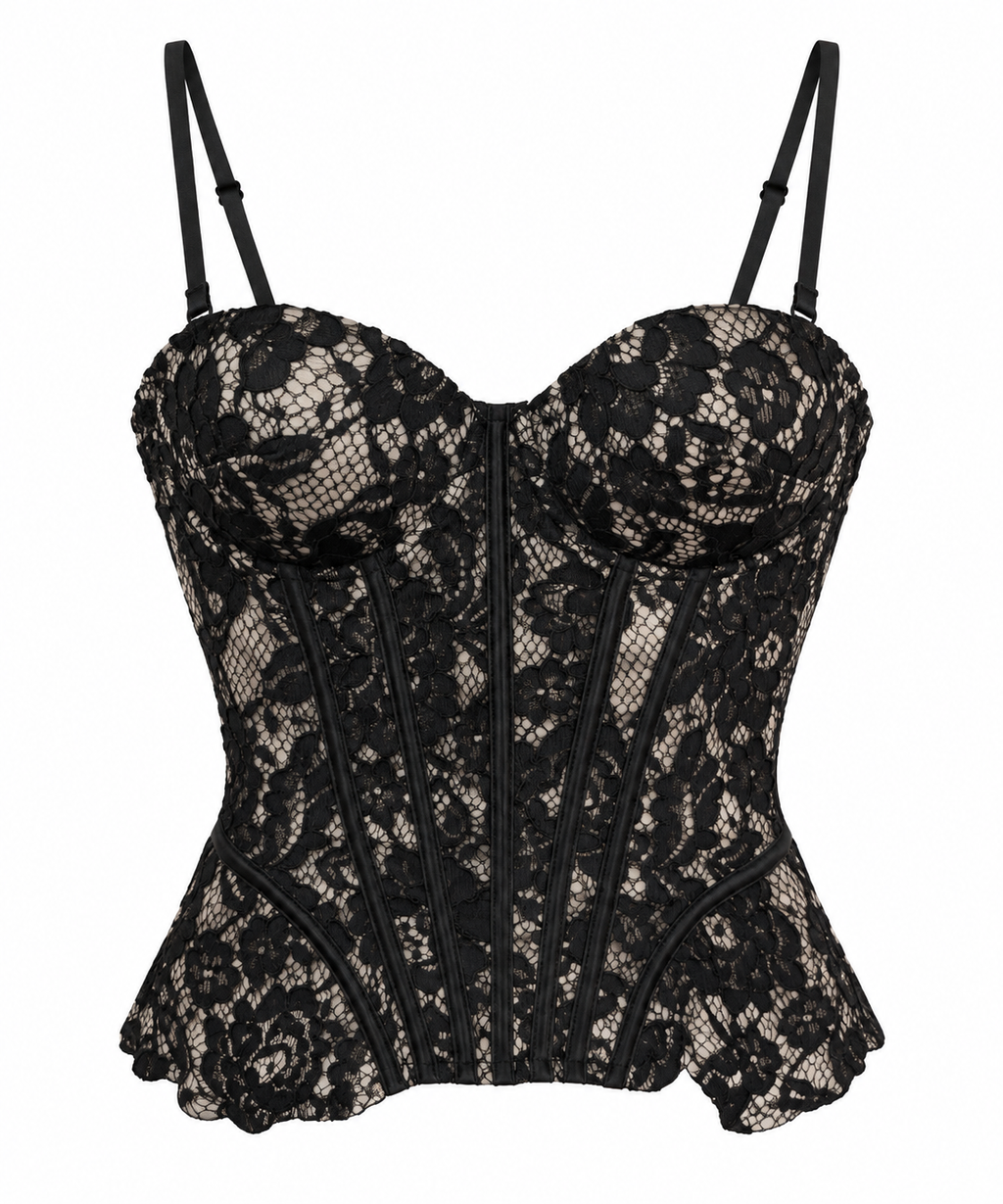 Corset lía negro