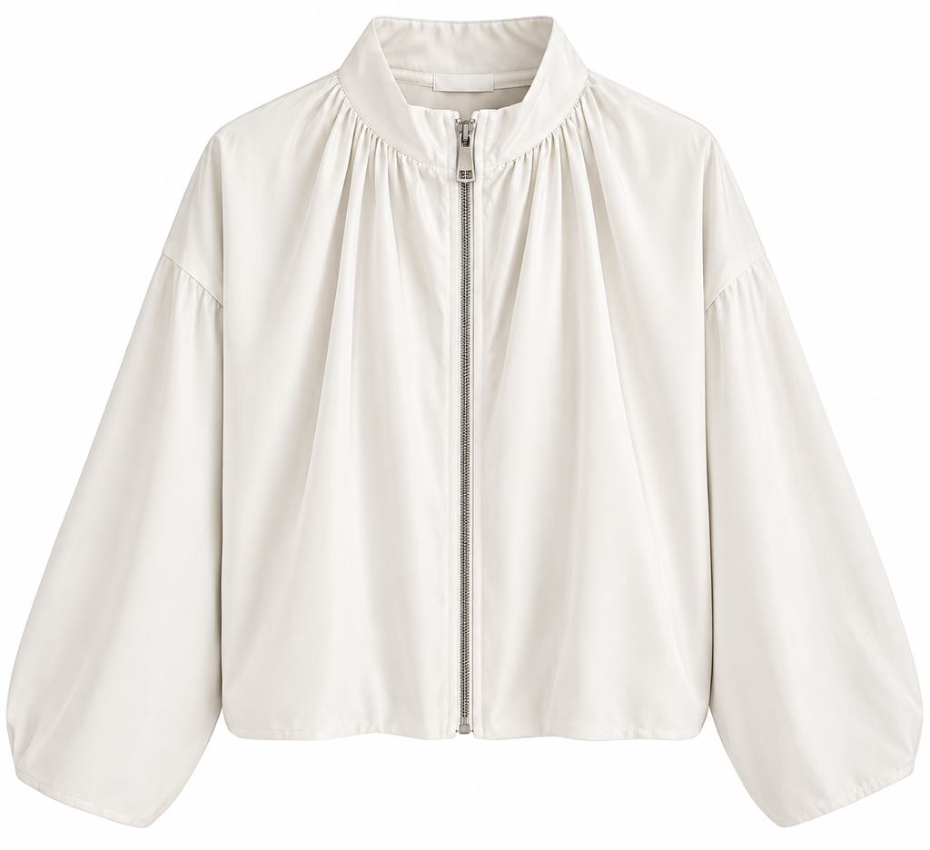 Bomber mía blanca