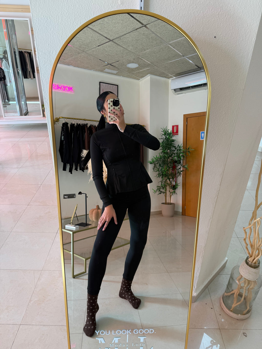 Conjunto comfy negro
