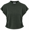 Camiseta punto frunce