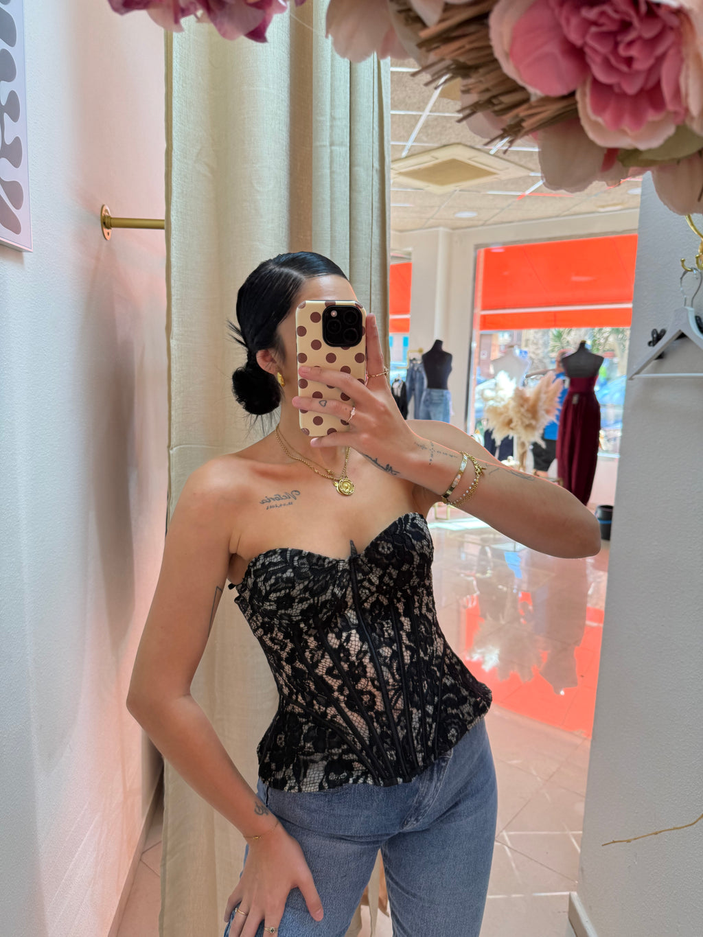 Corset lía negro