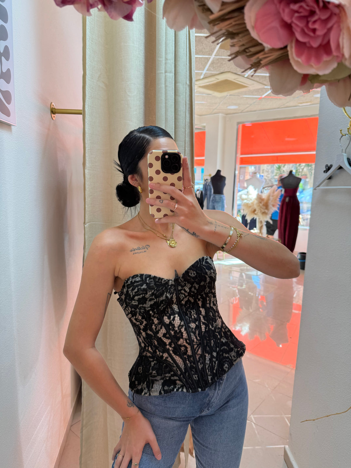 Corset lía negro