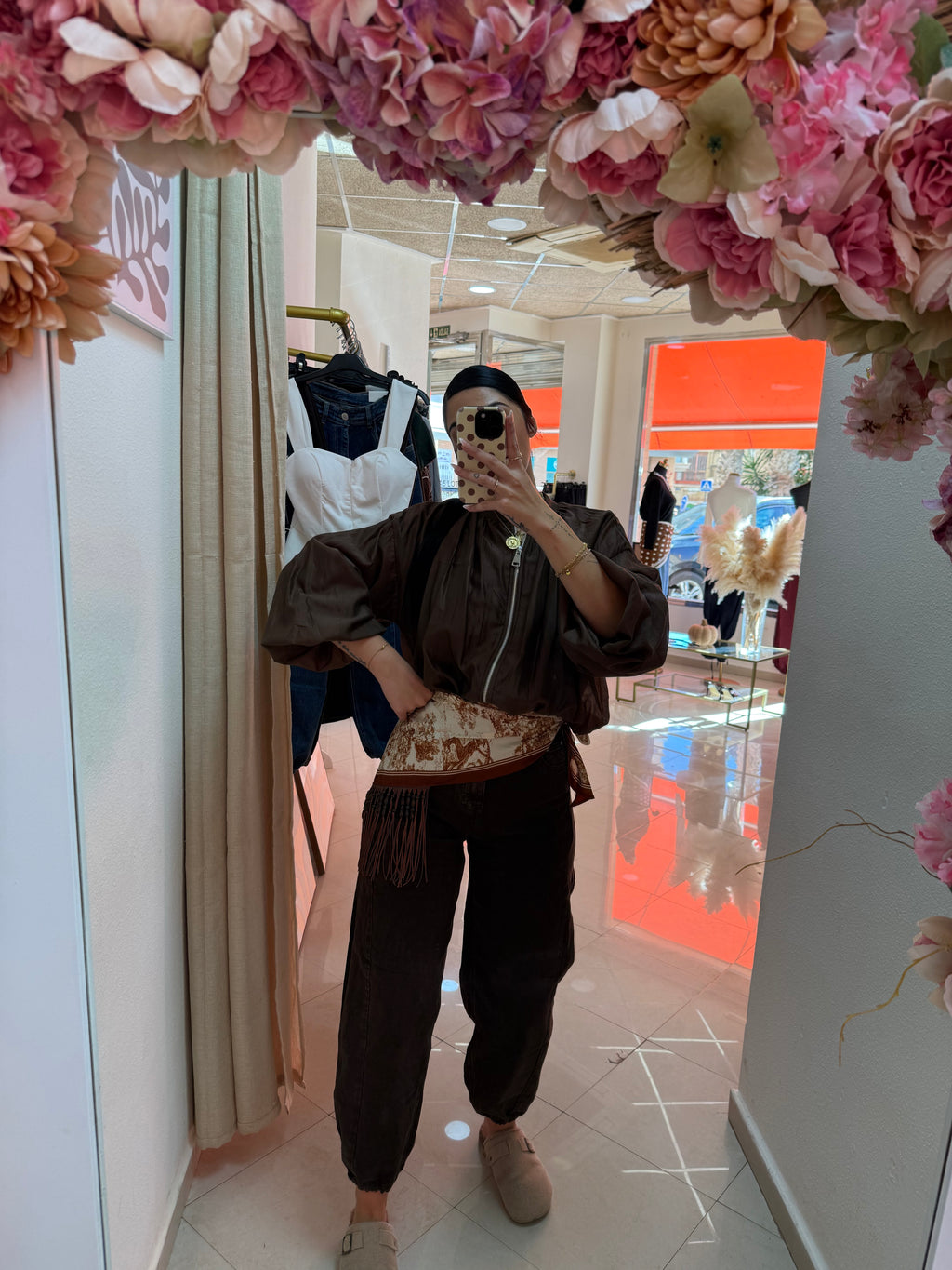 Bomber Mia chocolate