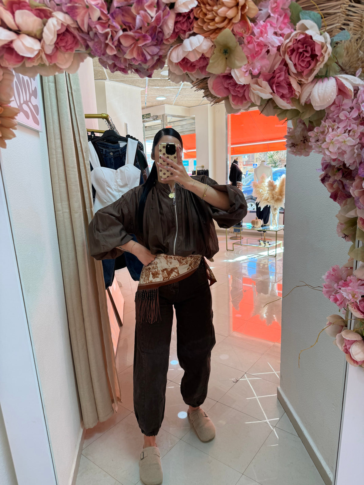 Bomber Mia chocolate